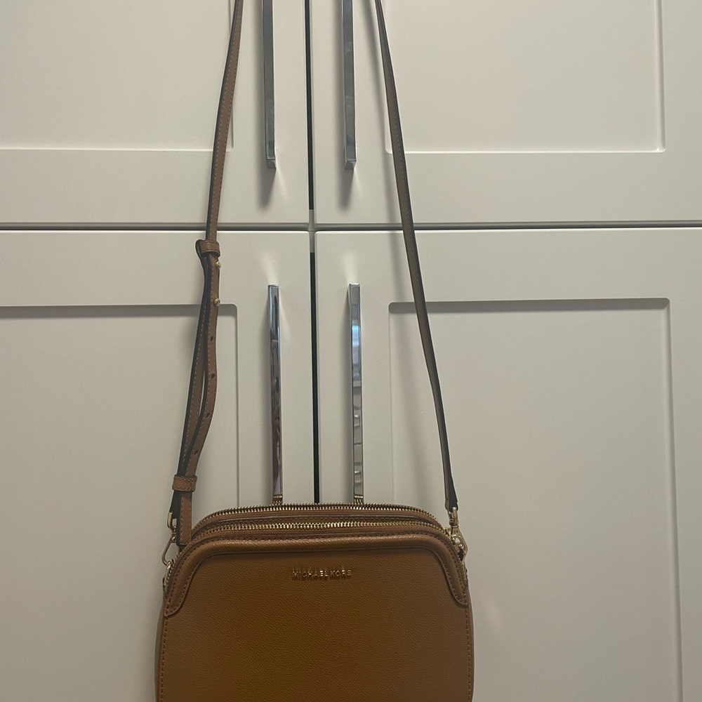 Michael Kors Tan Leather crossbody
